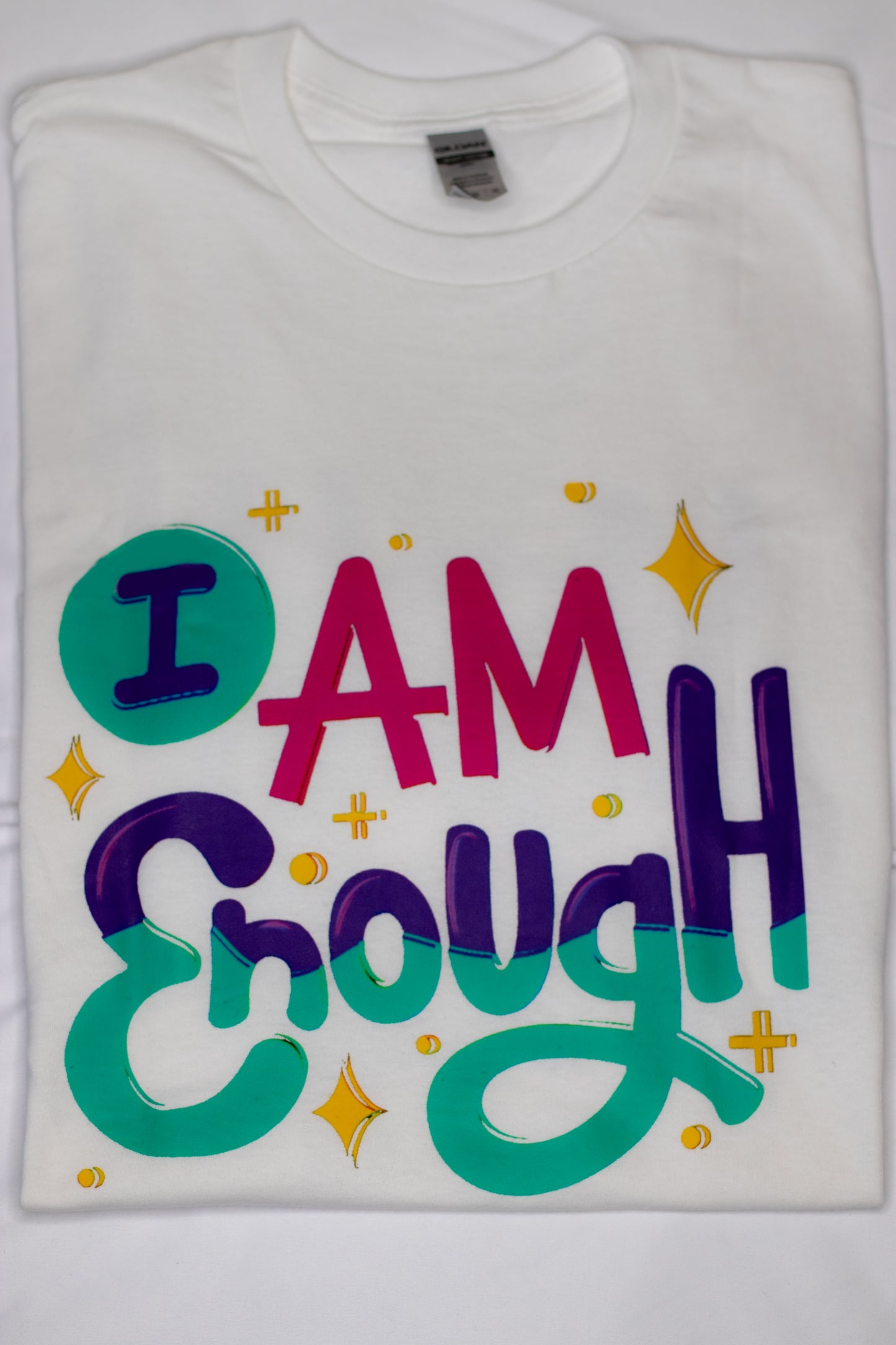 I AM Enough short-sleeve t-shirt